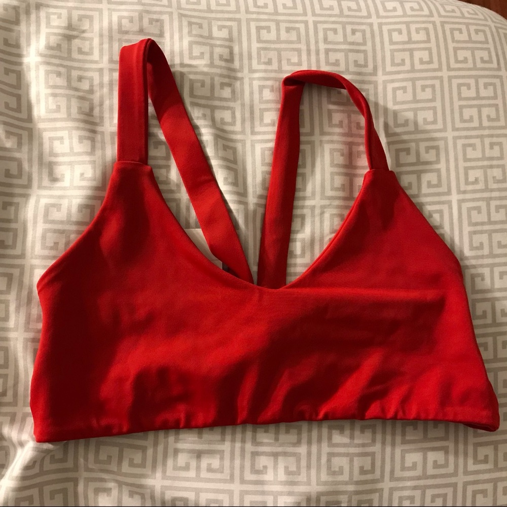 Sundaze Bikini Red top